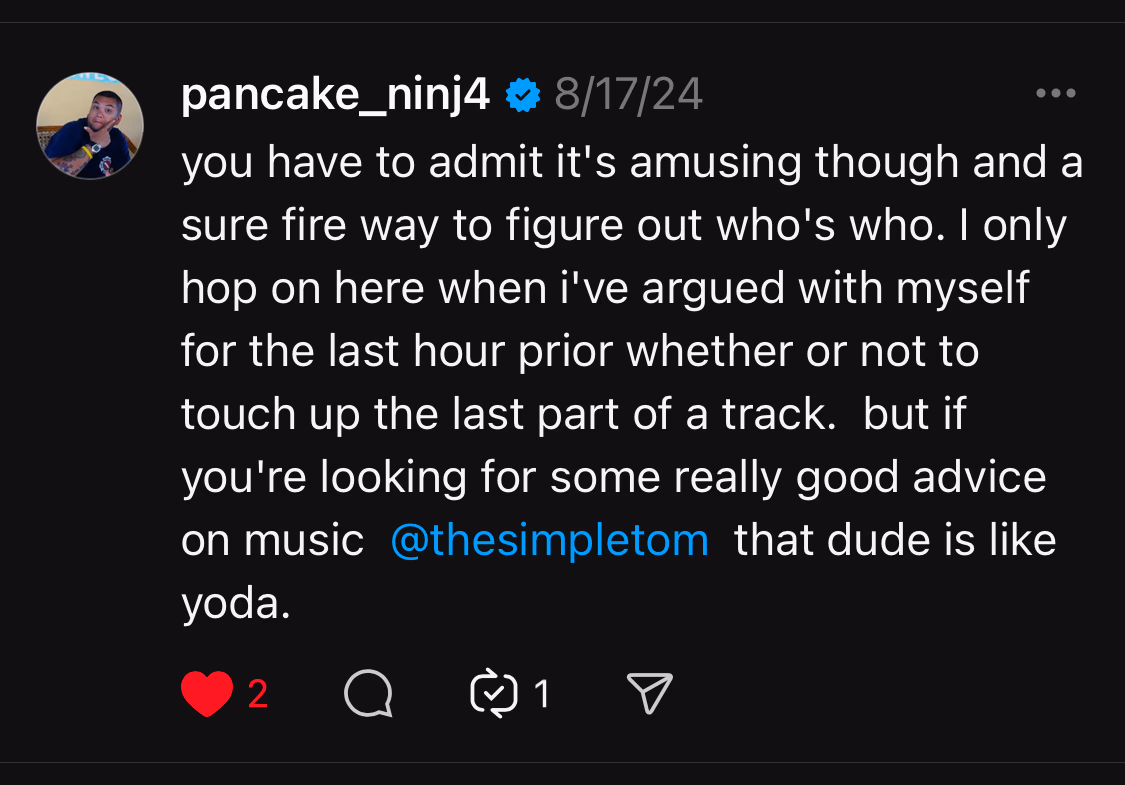 Customer testimonial