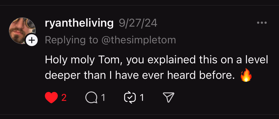 Customer testimonial