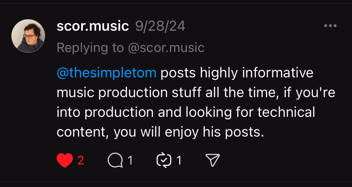 Customer testimonial