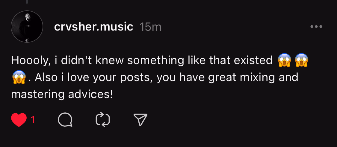 Customer testimonial